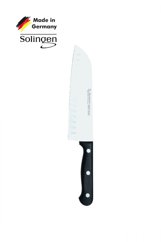 Solingen Burgvogel 4000 Serisi 18cm Kanallı Santoku Bıçağı