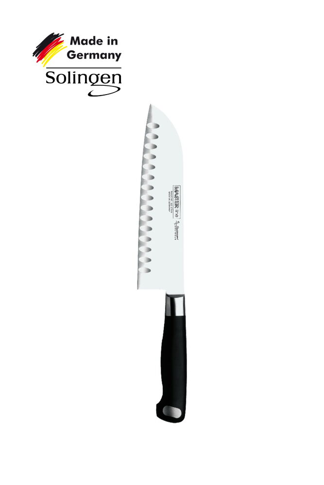 Solingen Burgvogel Masterline 18cm Kanallı Santoku Şef Bıçağı