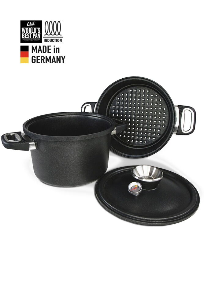 AMT İndüksiyon 24cm Buhar Tenceresi