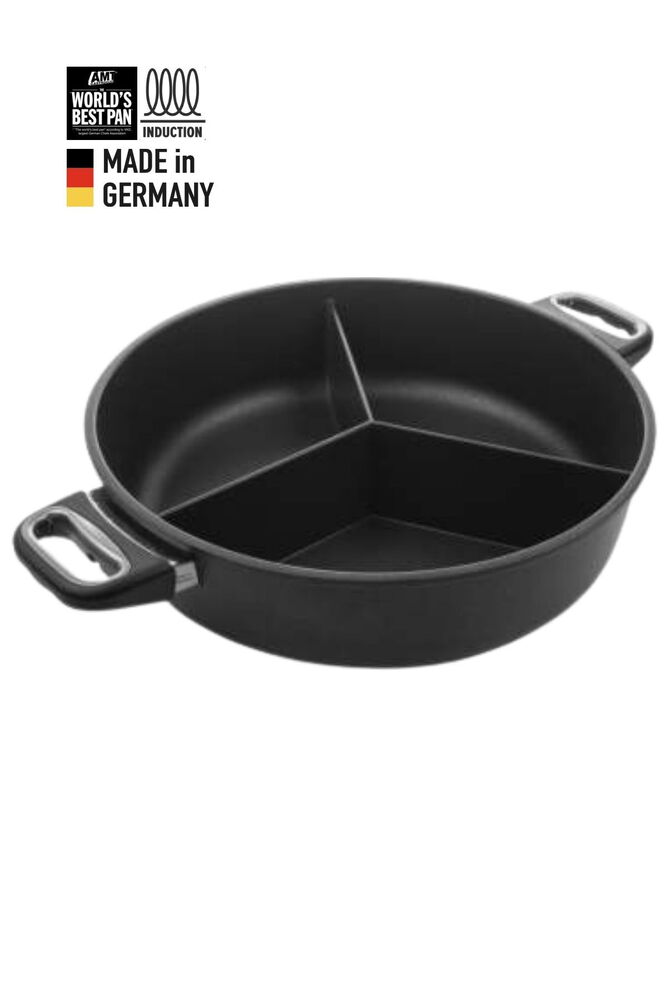 AMT İndüksiyon 32cm - 3 Bölmeli Tencere