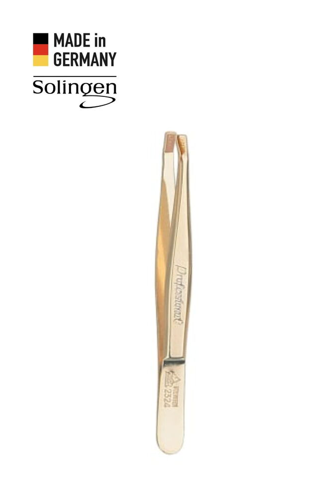 Solingen Erbe Pro Altın Kaplama 9cm Düz Uçlu Cımbız