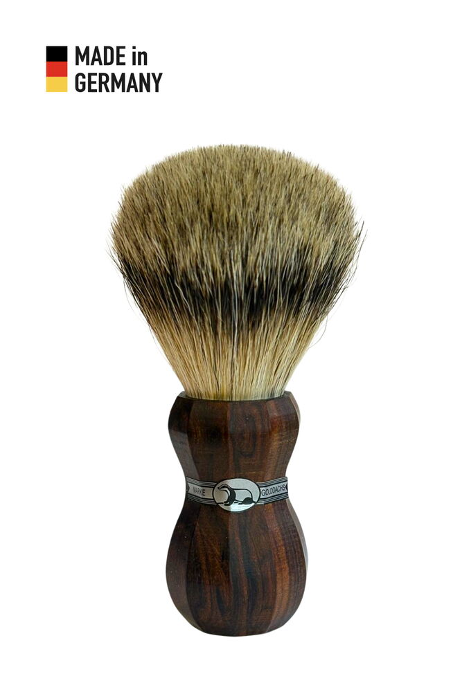 Golddachs Palisander Sap Silver Tıraş Fırçası