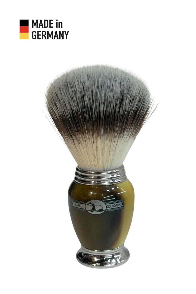 Golddachs Galalith Boynuz Sentetik Tıraş Fırçası