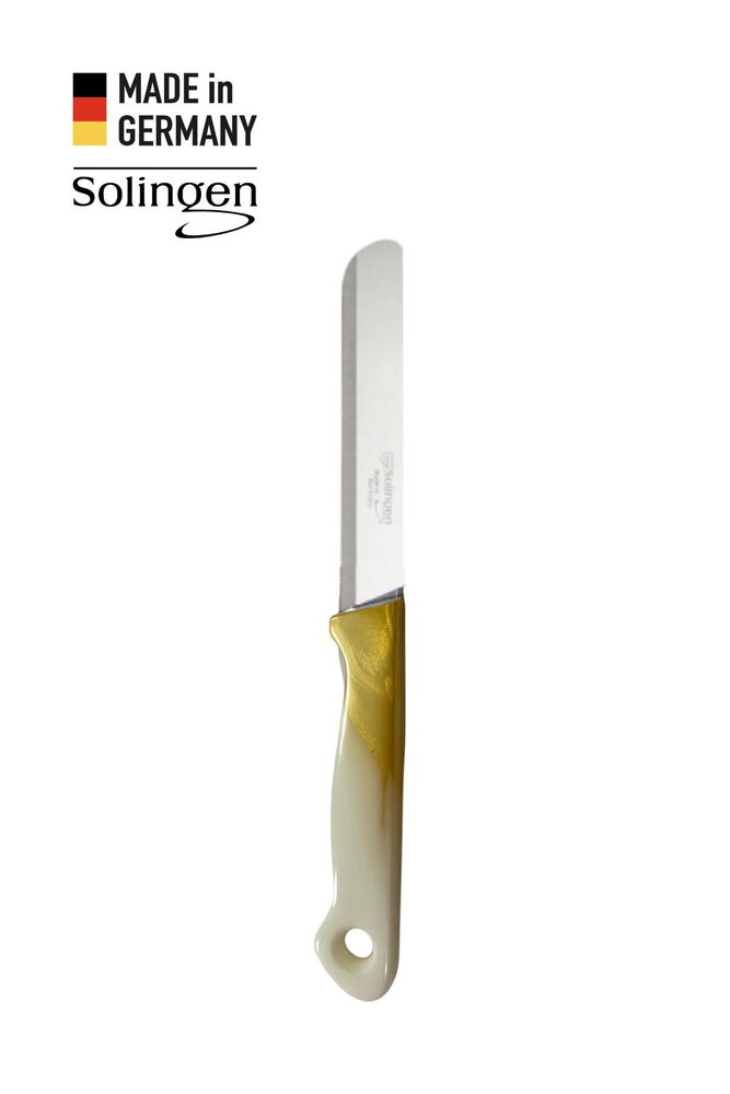 Solingen Mikro Tırtıklı Küt Gold Genel Doğrama Bıçağı