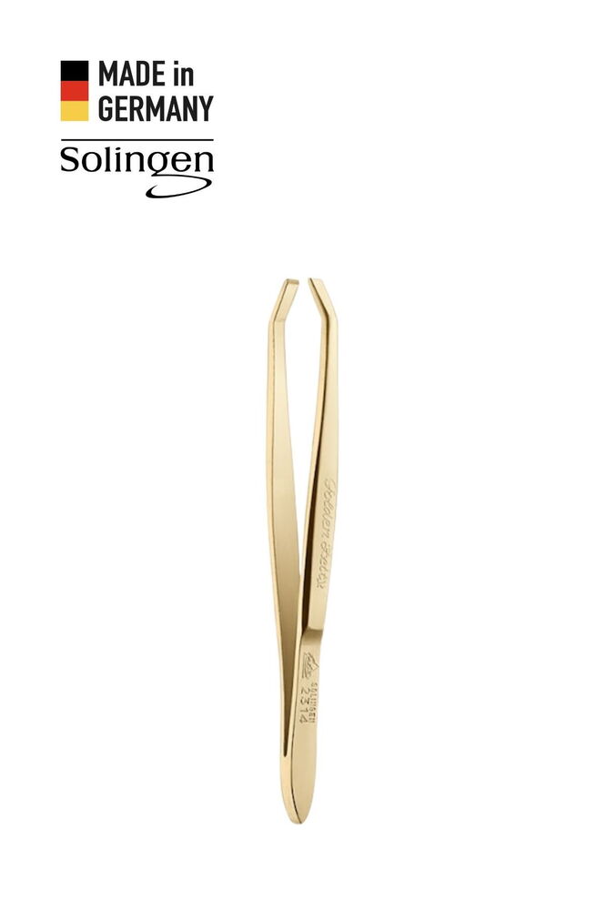 Solingen Erbe Altın 8cm Düz Uçlu Cımbız