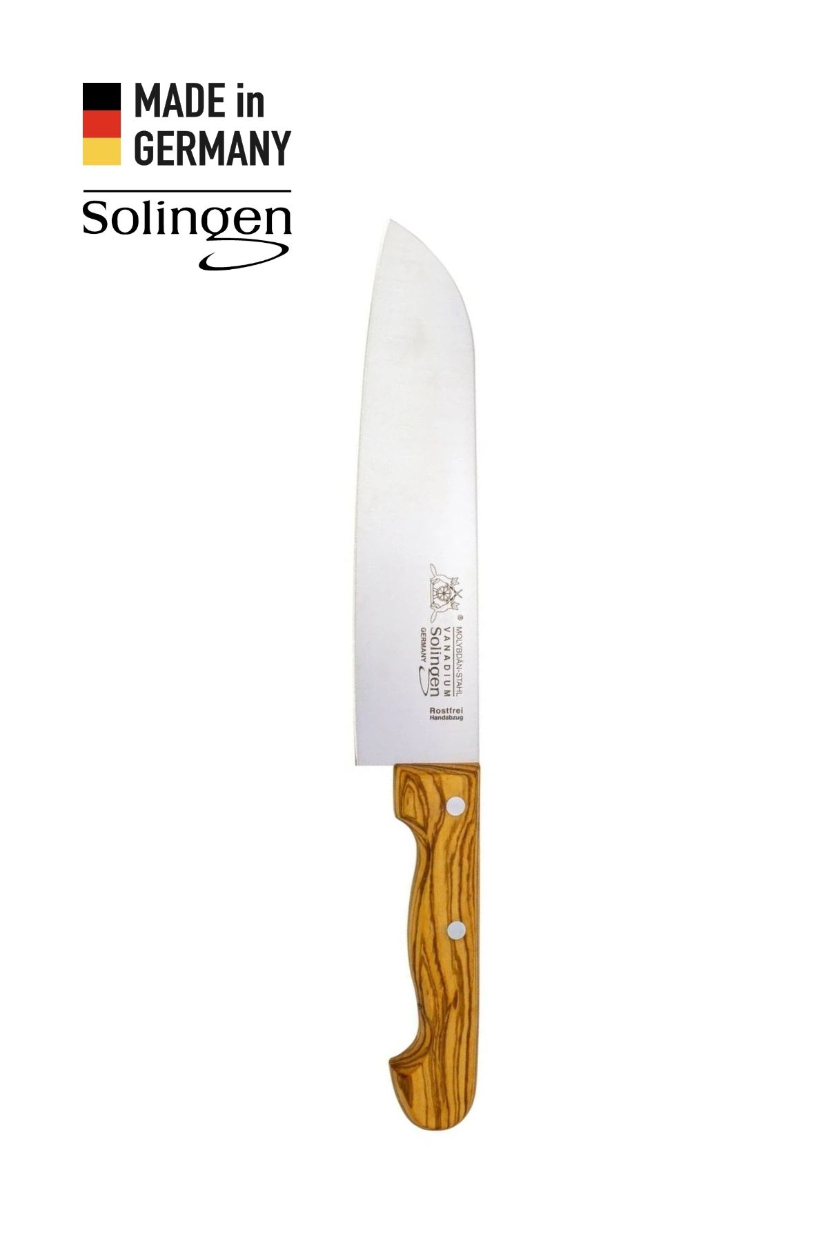 Solingen Max Melchior 20cm Zeytin Sap Santoku Şef Bıçağı