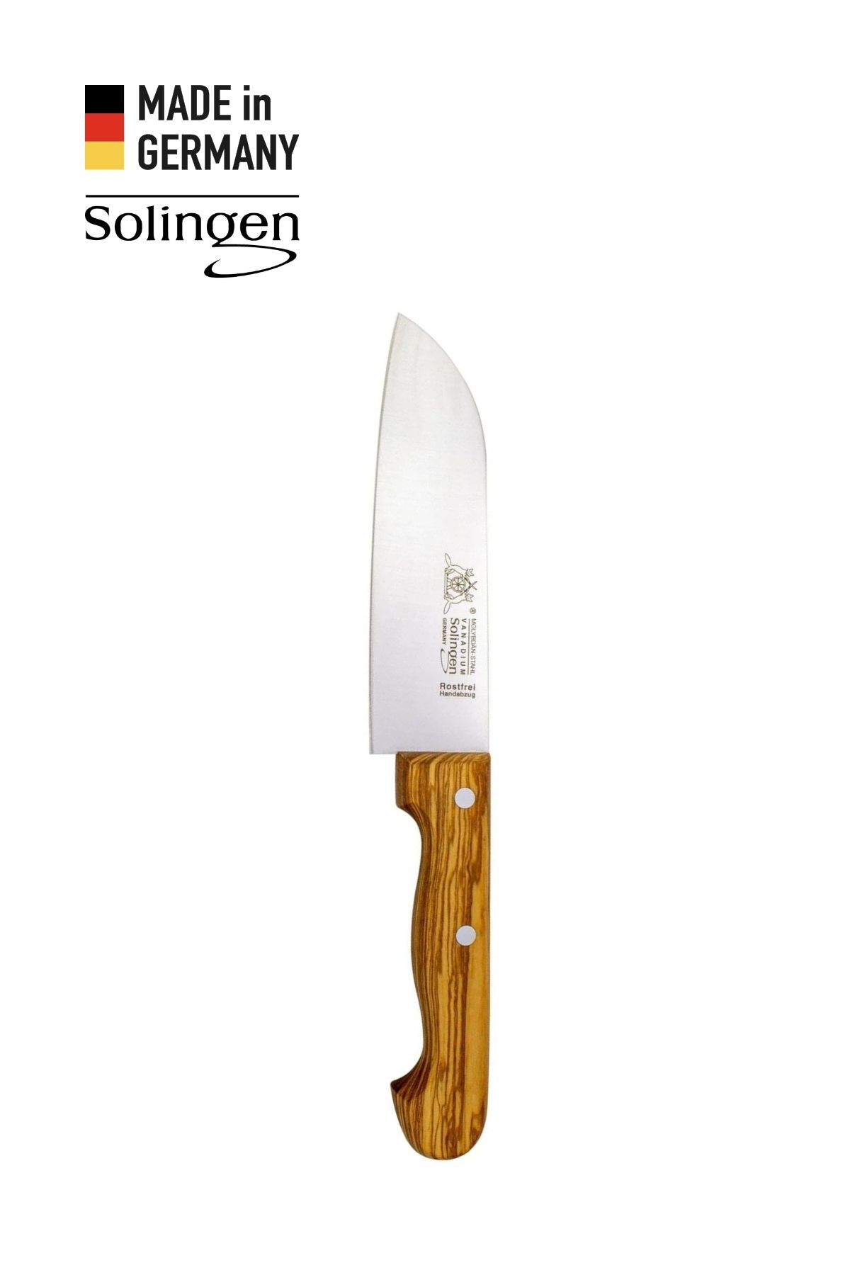 Solingen Max Melchior 15cm Zeytin Sap Santoku Şef Bıçağı