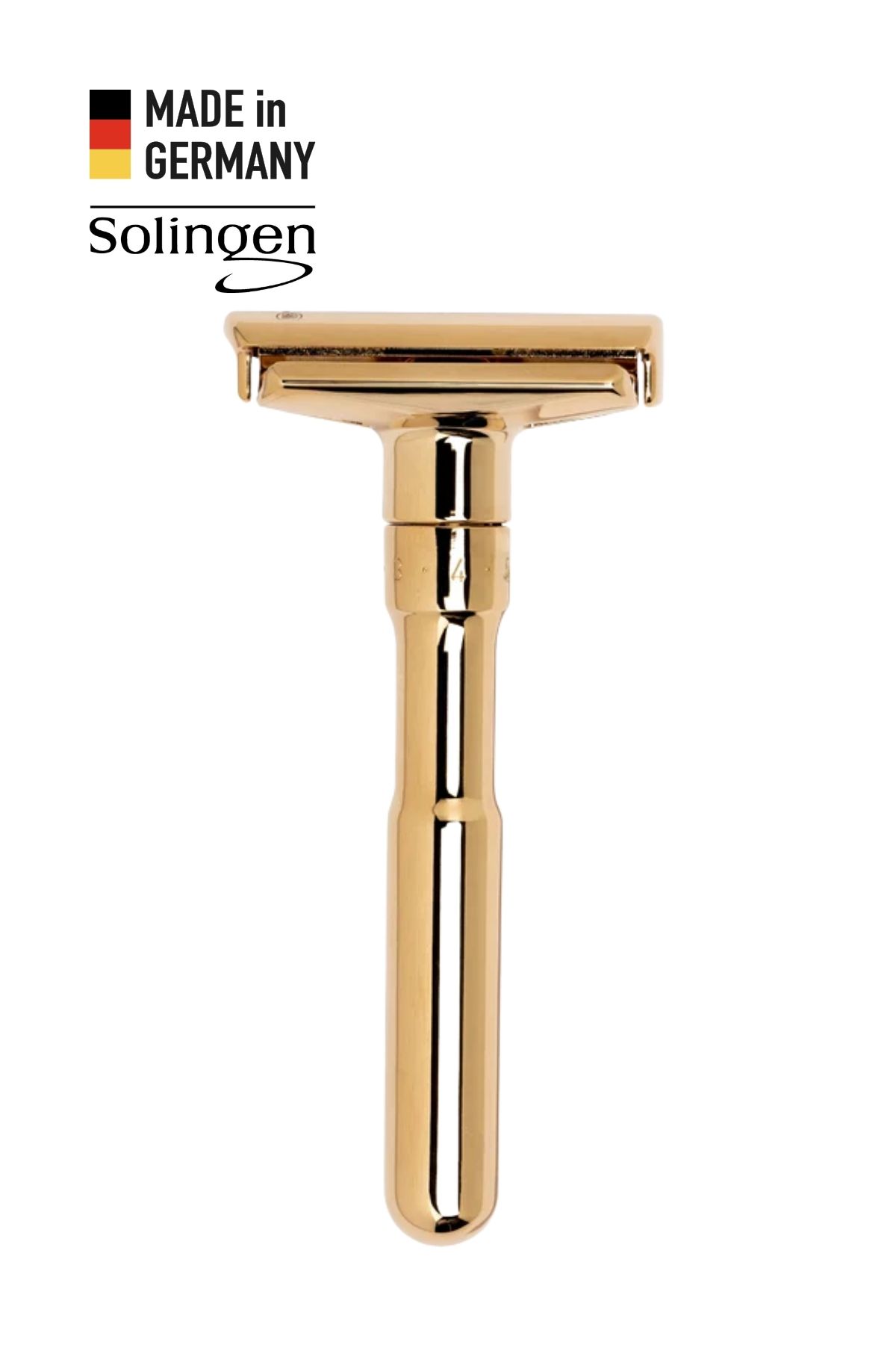 Solingen Merkür Futur 702 Altın Kaplama Tıraş Makinesi