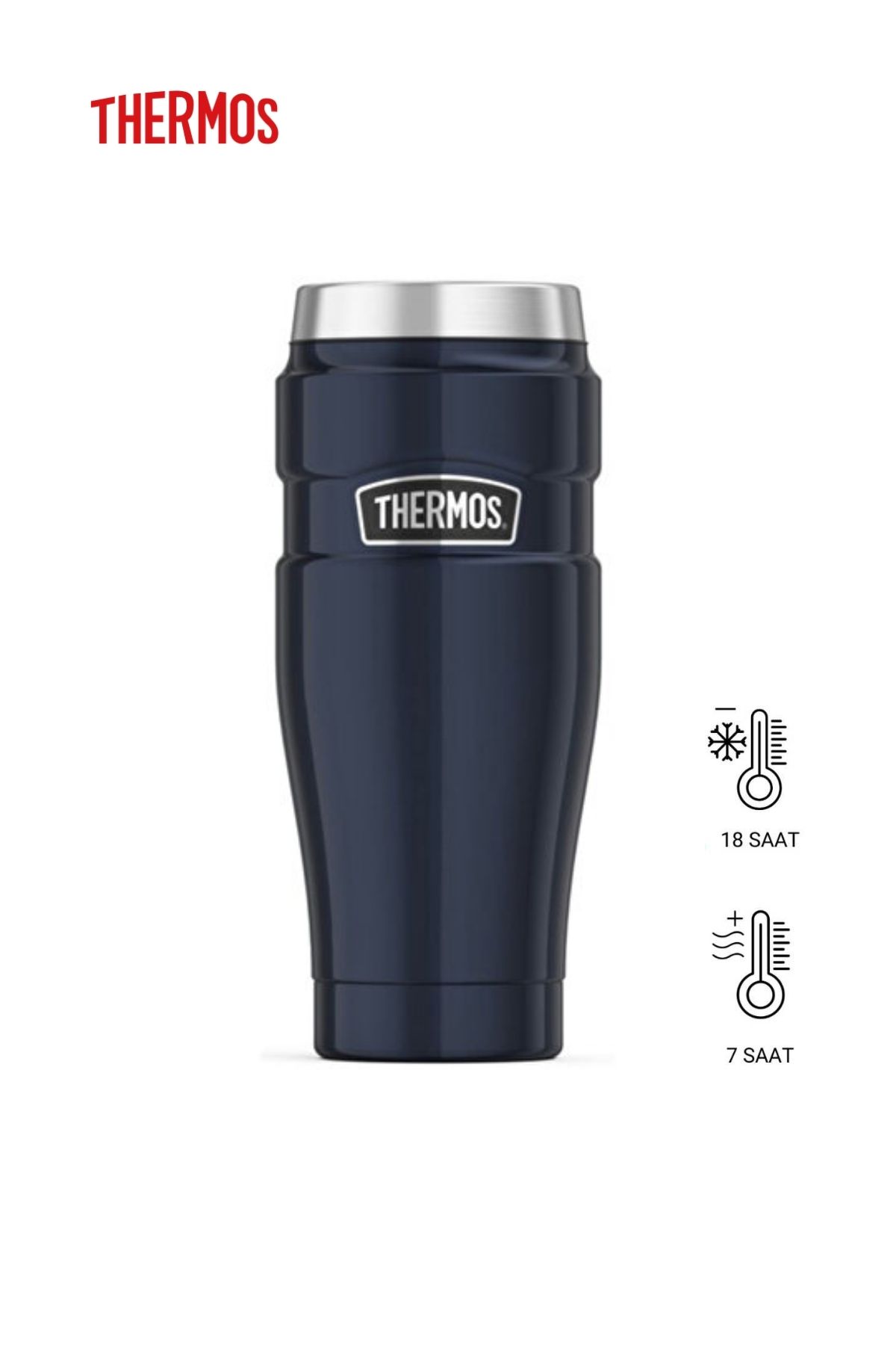 Thermos 0,47Lt Lacivert Mug Termos