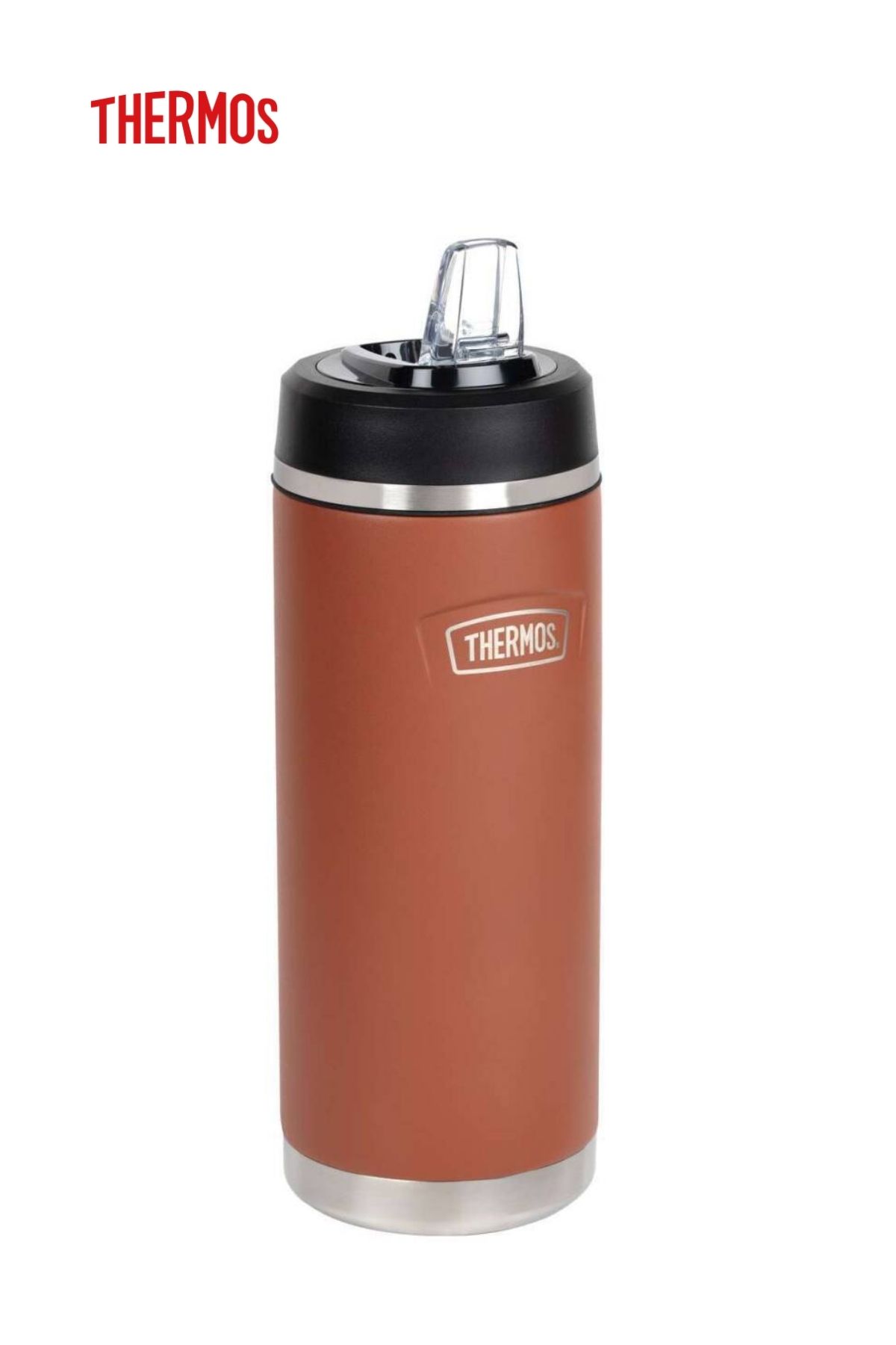 Thermos 0.94Lt Icon Kahverengi Pipetli Su Matarası - Termos