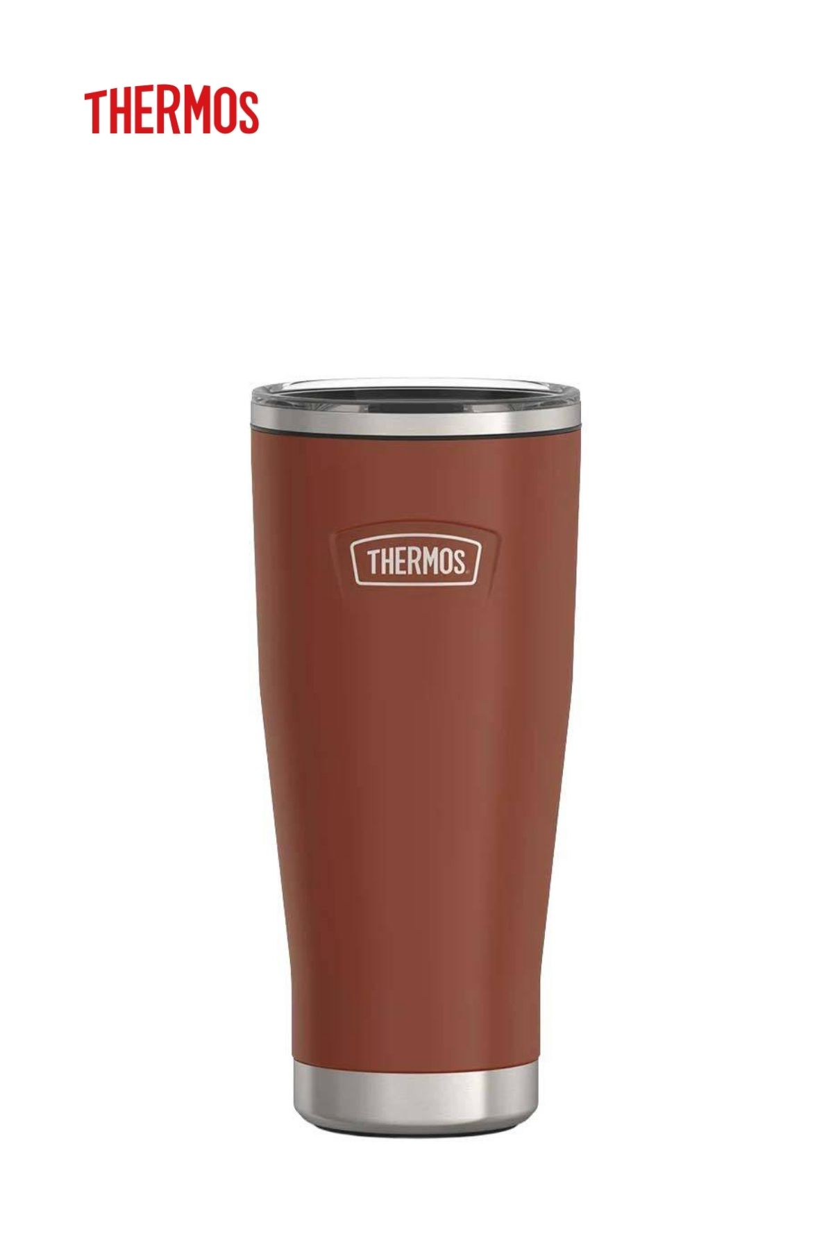 Thermos 0.53Lt Icon Kahverengi Sürgü Kilitli Pipetli Kupa - Termos