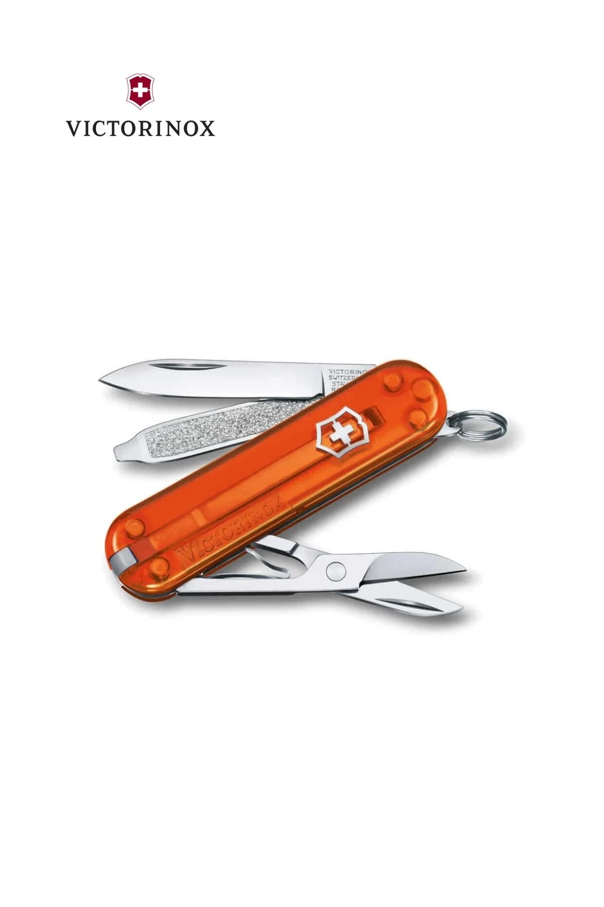 Outdoor Victorinox Turuncu Şeffaf Klasik Çakı