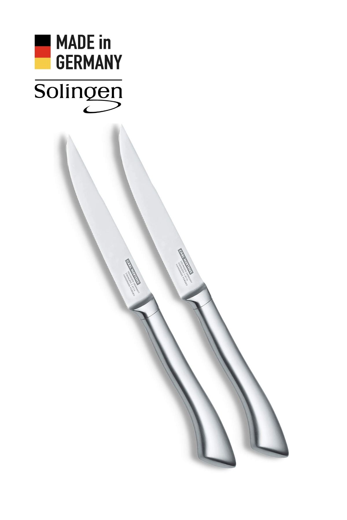 Solingen Carl Mertens 2 Parça Taglio Steak Bıçağı