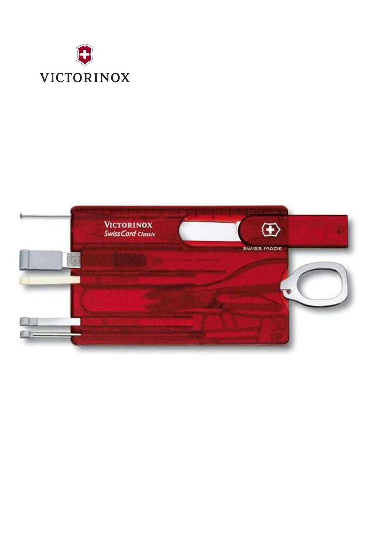 Victorinox 0.7100.T SwissCard Classic Ruby