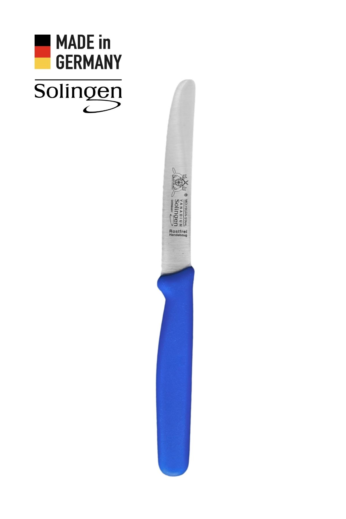 Solingen Tırtıklı Genel Kullanım Bıçağı – Mavi