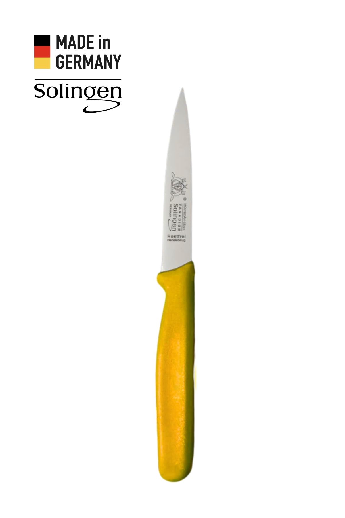 Solingen Sivri Uç Genel Kullanım Bıçağı - Sarı