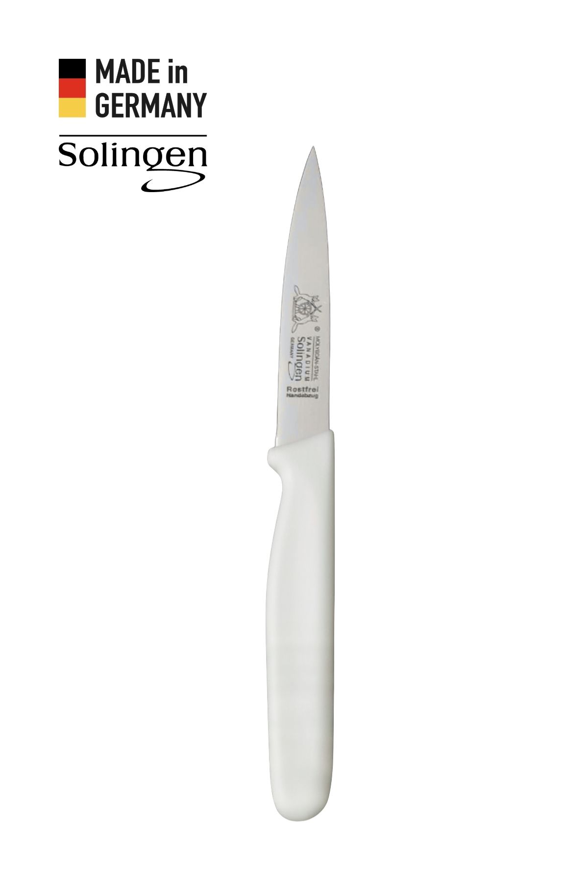 Solingen Sivri Uç Genel Kullanım Bıçağı - Beyaz