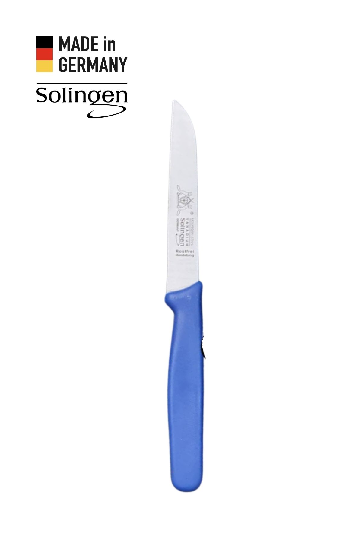 Solingen Düz Uç Genel Kullanım Bıçağı - Mavi