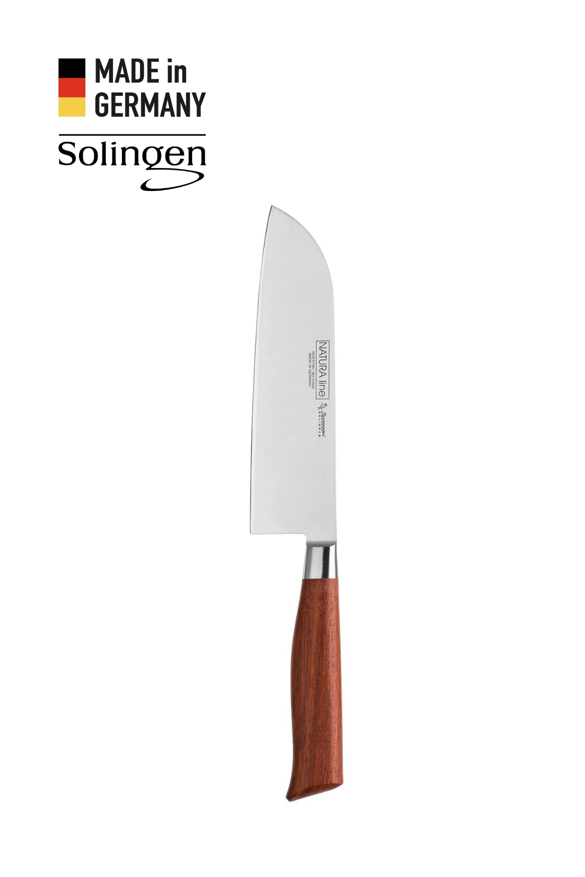 Solingen Burgvogel Naturaline 13cm Santoku Şef Bıçağı
