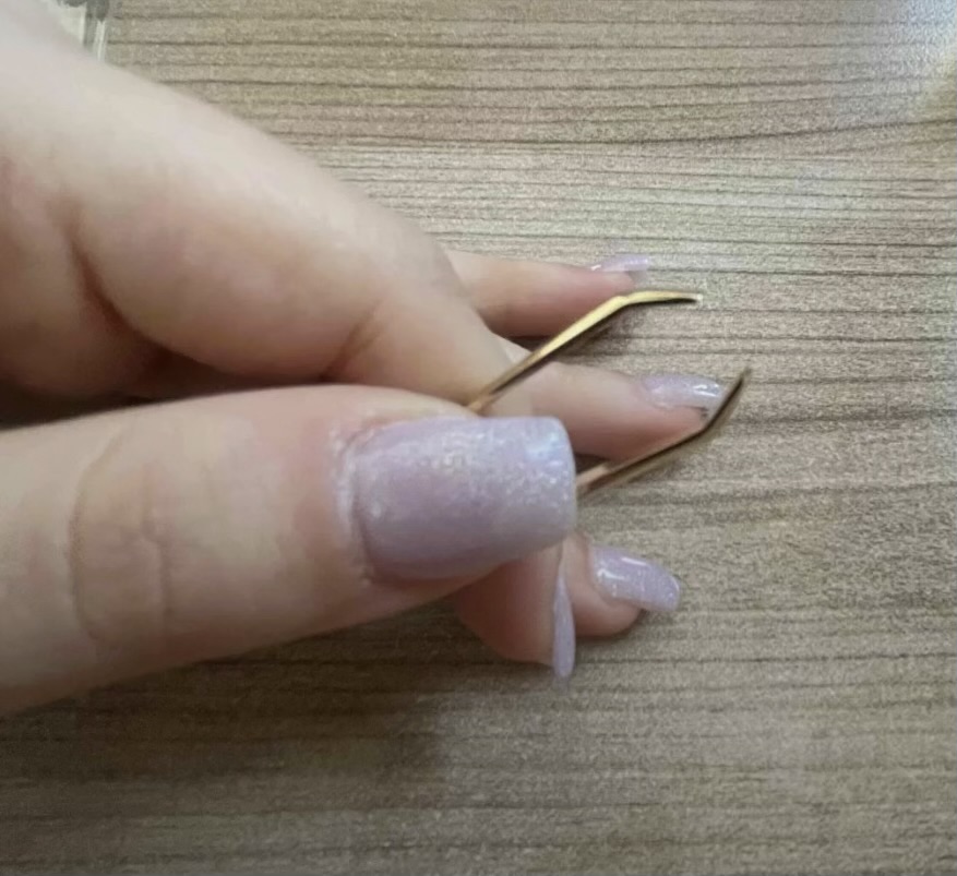 Solingen Erbe Altın 8cm Düz Uçlu Cımbız — müşteri değerlendirme fotoğrafı 1